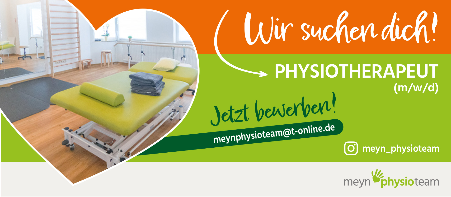 Stellenangebot Physiotherapeut (m, w, d)